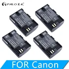 4 шт., аккумуляторы для цифровых зеркальных камер Canon EOS 5D Mark II 2 III 3 6d 7d 60d 60d 70d 80d