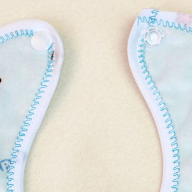 1 шт. Детские хлопковые нагрудники для детей девочек и мальчиков с изображением