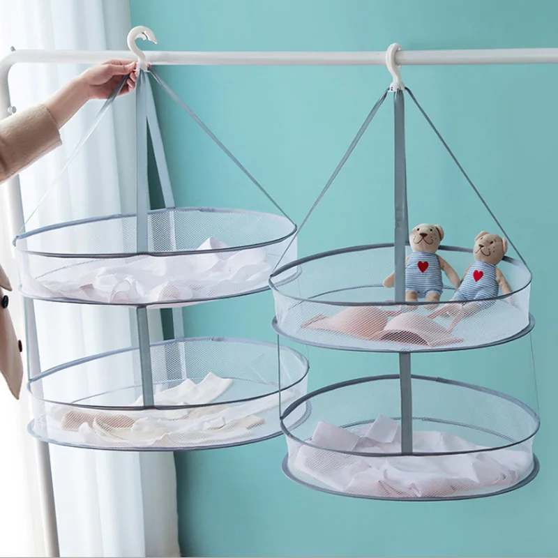 Новый однослойный двойной слой одежды сушильная сетка для дома сухие носки куклы