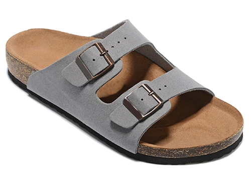 

Men's and women's famous luxury brand Arizona sandals Double buckle beach cork and rubber sole with branded box