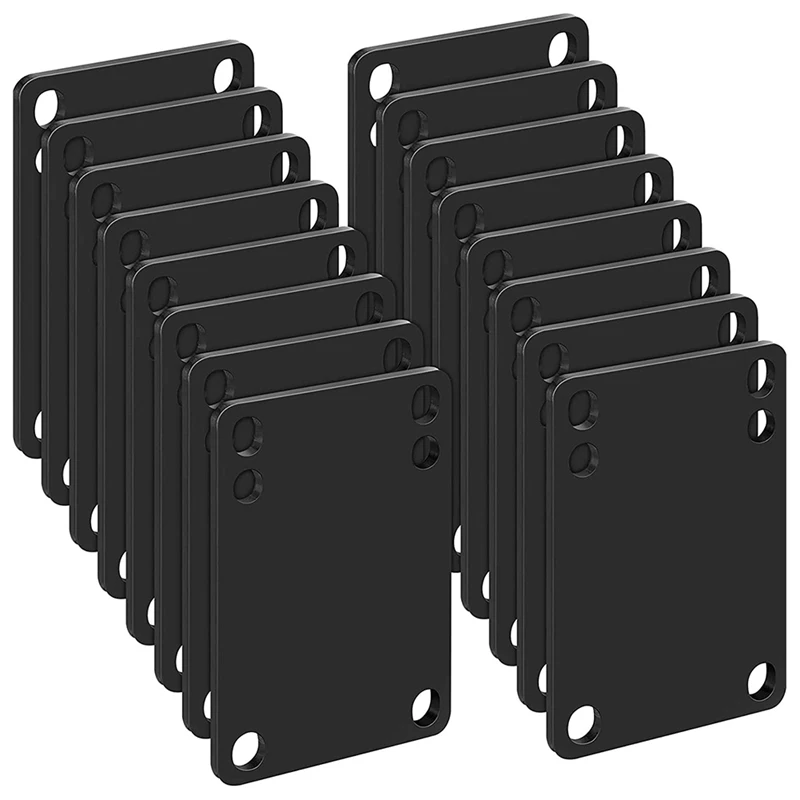 

16 Pcs 3 mm Skateboard Riser Shock Pads Soft Longboard Shock Rise Pads Skateboard Shock Pads Longboard Black Shockpads