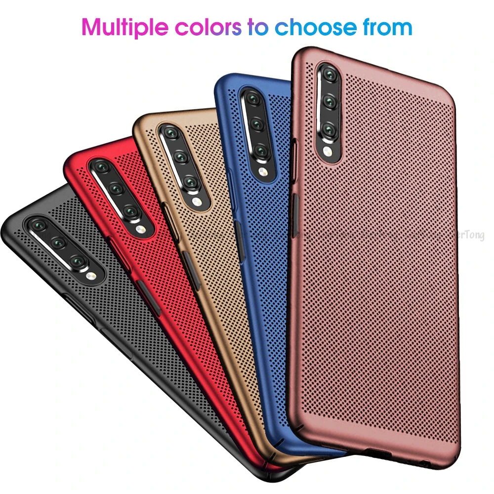 PC теплоотвод чехол для телефона huawei P30 mate 30 20 lite противоударный Honor 10 8X9X20 pro матовый