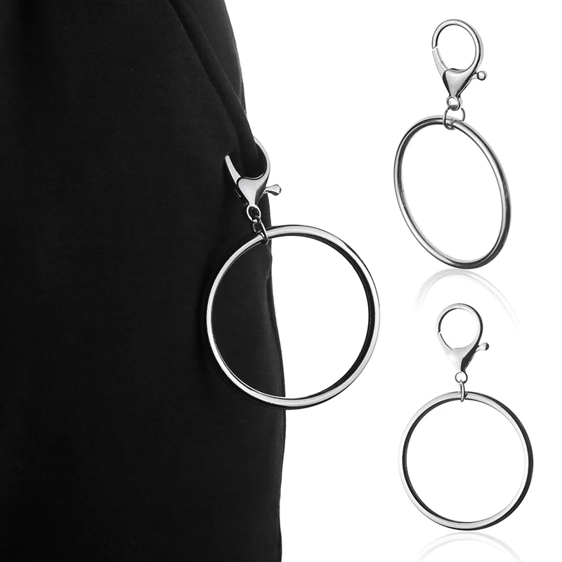 60 мм простая уличная большая цепочка для ключей брюки в стиле панк рок