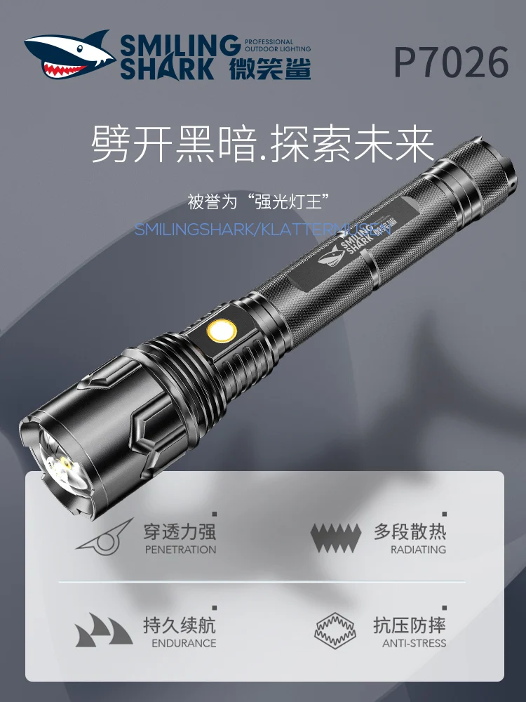 

Waterproof Portable Camping Flashlight Security Torches Powerful Flashlight Lanterna Long Range Latarka Outdoor Equipment BI50FL
