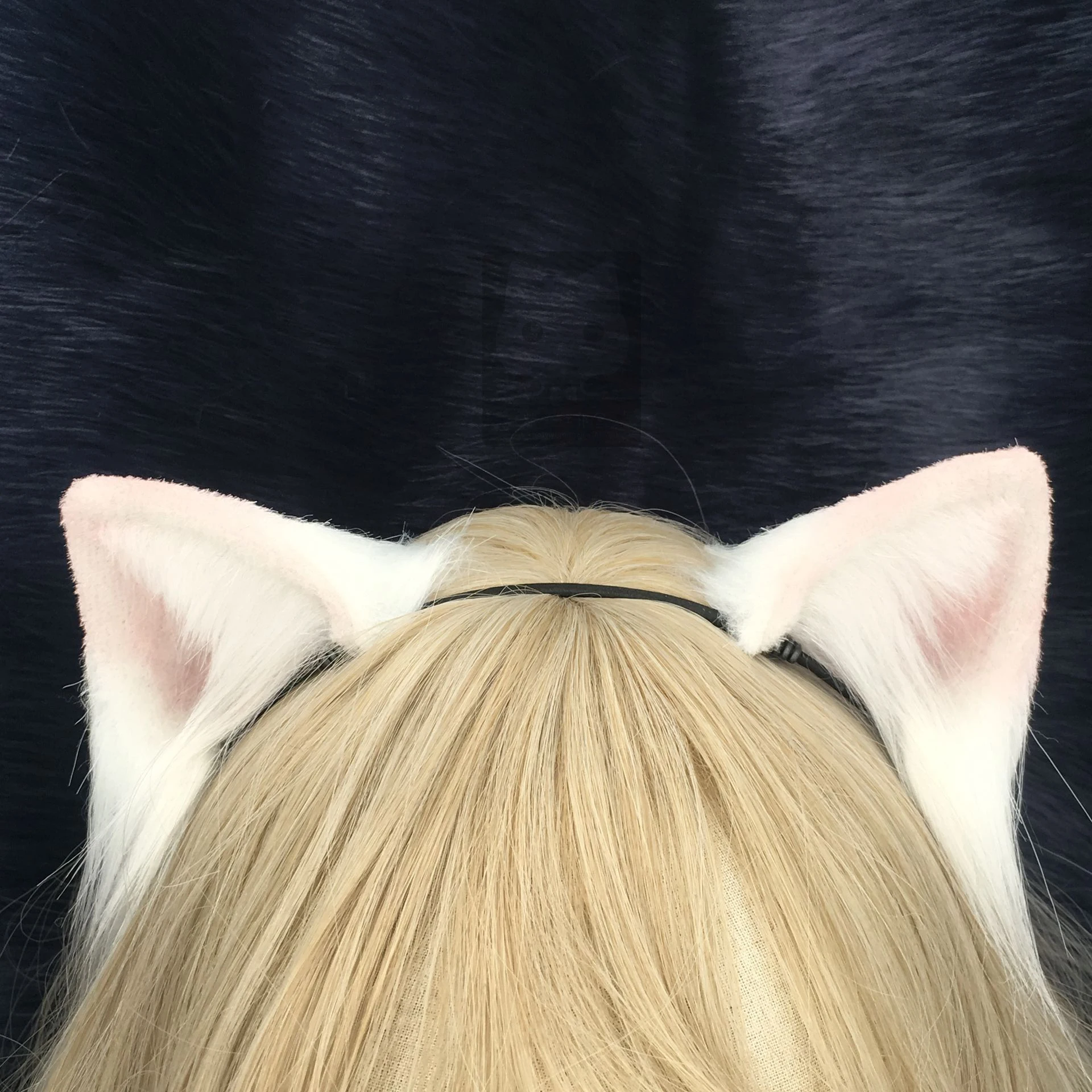 MMGG Белый Neko уши собака кошки обруч головной убор для аниме Лолита косплей костюм аксессуары
