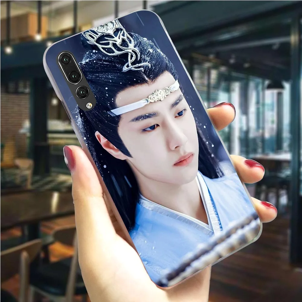 Жесткий чехол Wang Yibo Xiao Zhan для Huawei Y6 Prime 6A 7A 8 9 10 Lite View 20 Pro Y7 Y9 Nova 3 3i 4 5i|Бамперы| |