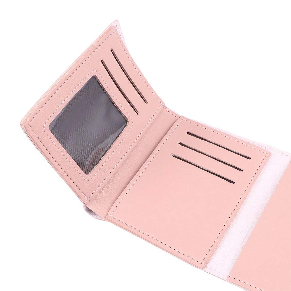 Новый Модный маленький кошелек из свежего металла в форме сердца короткий