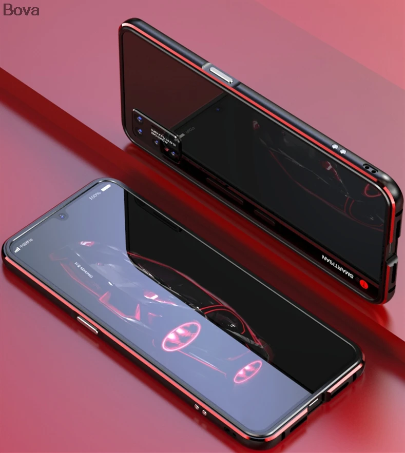 Чехол для Smartisan Pro 3 Luxury Deluxe Ультратонкий алюминиевый бампер OC105 OC106 OE103 + 2 пленки (1