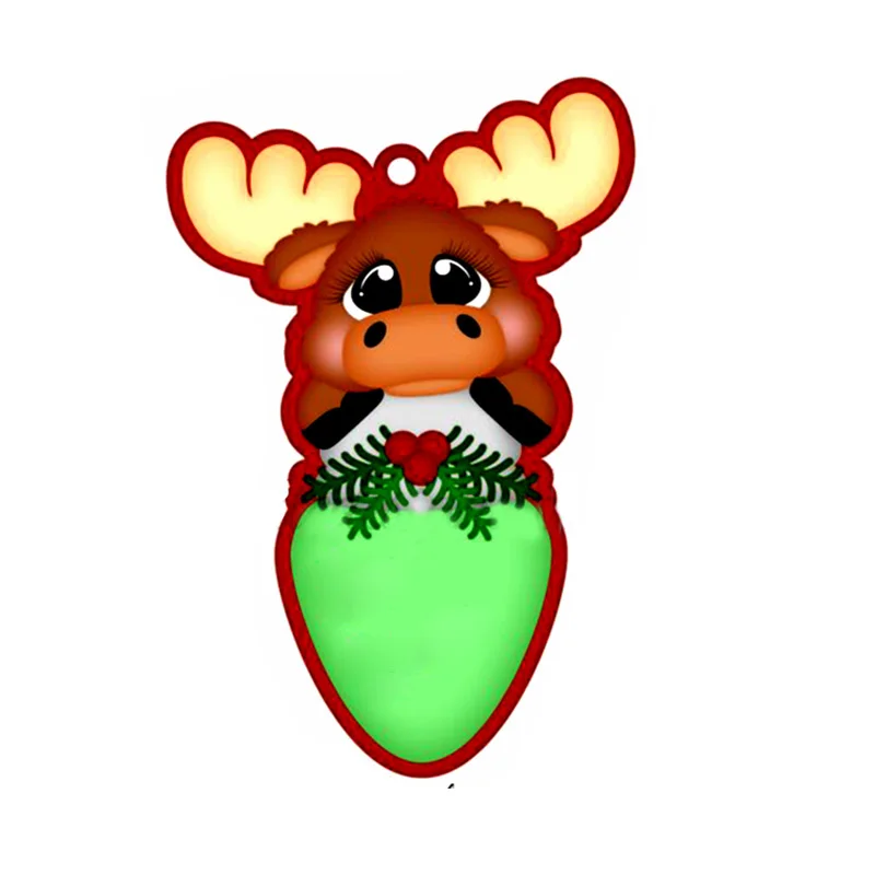 Рождественская декоративная шейкер новинка скрапбукинг металлические пресс