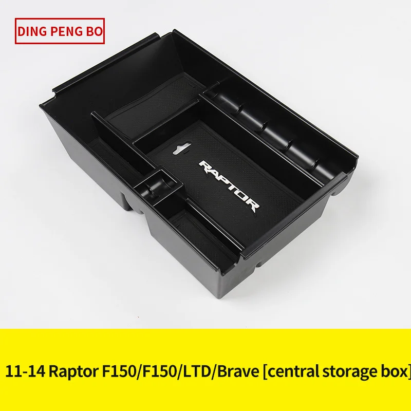 

Car Armrest Box Storage Center Console for Ford F150 Raptor 2015 2016 2017 2018 2019 Accessories Container Car Styling