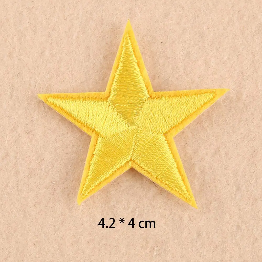 Пятиконечная звезда с вышивкой в виде пентаграммы аксессуары для шитья