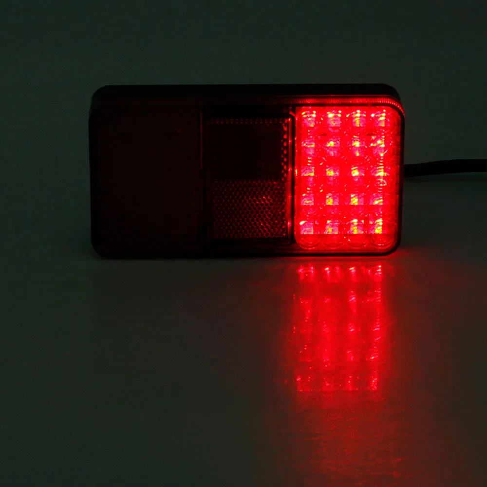 2 шт 12V 40LED Водонепроницаемый задний светильник стоп-сигнал лампы прочный
