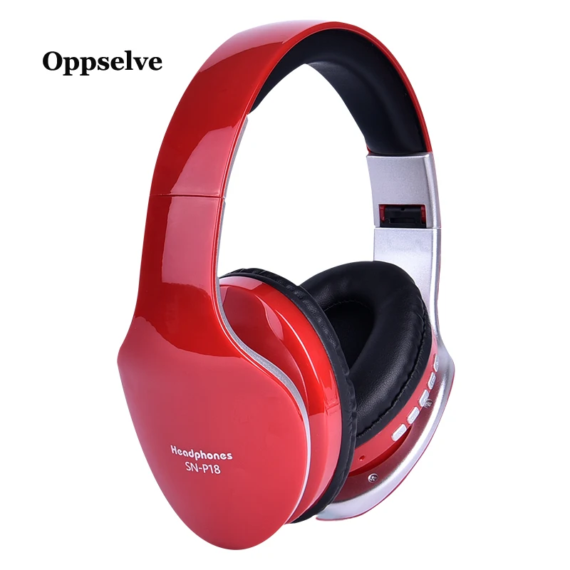 New Portable Wireless Headphones Bluetooth Stereo Foldable Headset Audio Mp3 Adjustable Earphone with Mic for Phone iPhone Music |