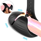 Glans вибратор для мужчин мужской мастурбатор вибратор Задержка эякуляции стимуляция пениса тренажер Glans массажер секс-игрушки для мужчин