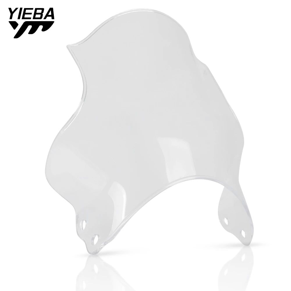 Ослепительный синий черный прозрачный лобовое стекло мотоцикла для Honda CB400 CB600 CB750