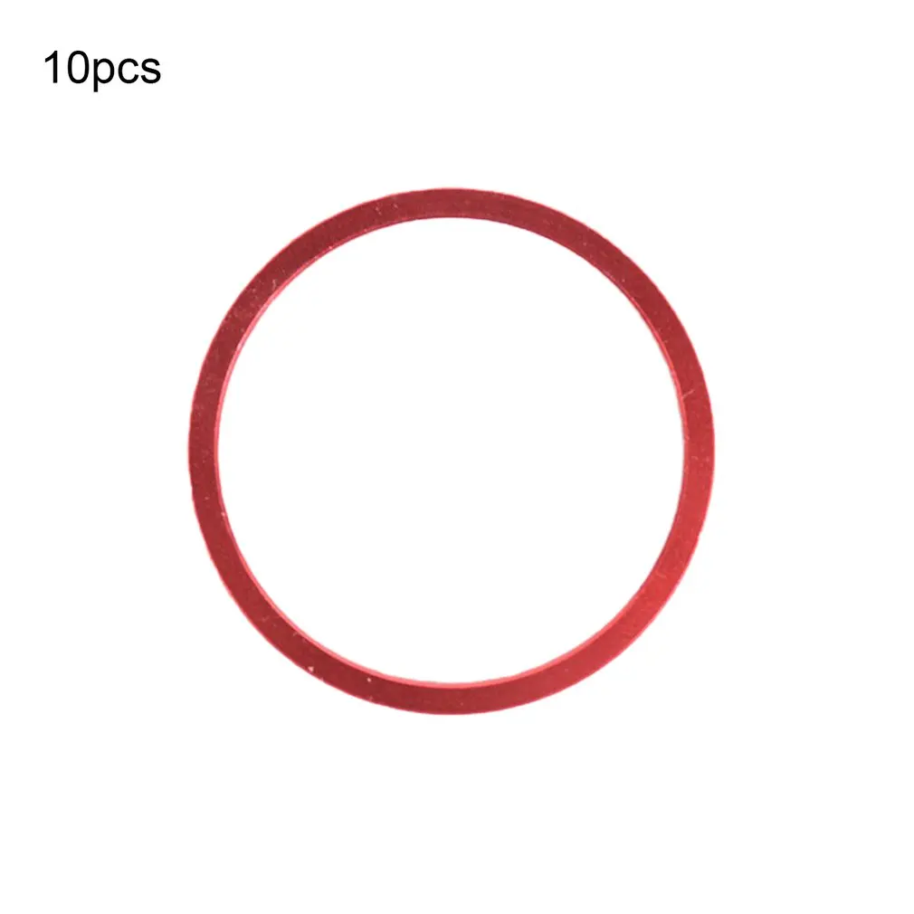

10Pcs Mountain Road Bike Flywheel 2Mm Pad Ring Bb Bottom Bracket Gasket Pad Aluminum Alloy Gasket Hub Gasket