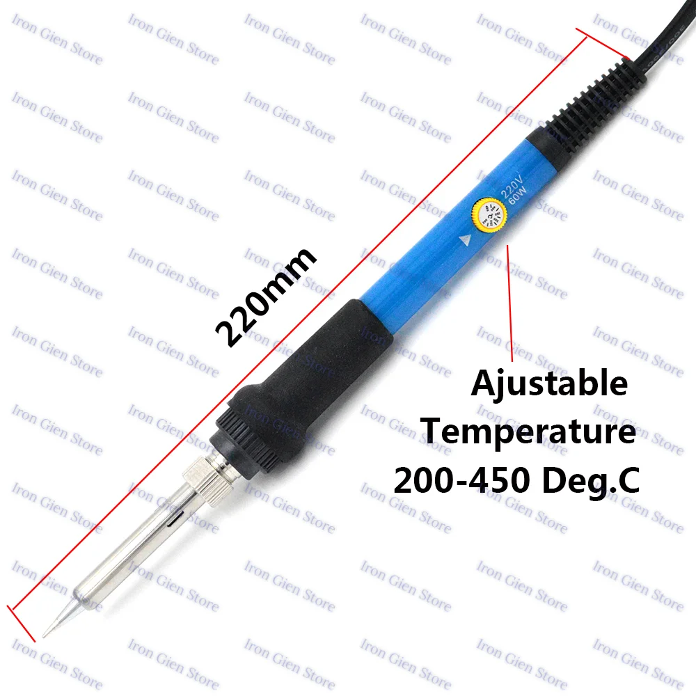 Электрические паяльники 60 Вт 220 В с регулируемой температурой набор сварочных