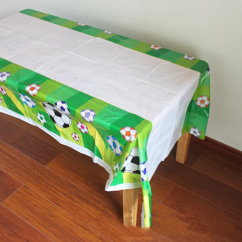 1 шт./лот для мальчиков детей душа вечерние футбольные темы скатерть дня рождения