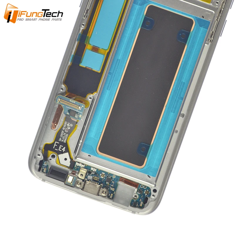 ЖК-дисплей Amoled для SAMSUNG Galaxy S7 edge G935 G935F сенсорный экран с дигитайзером в сборе