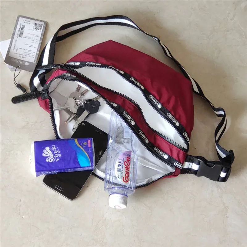 

Large Double-layer Waist Bag Women's Casual Underarm Bag Simple Female Crossbody Bag