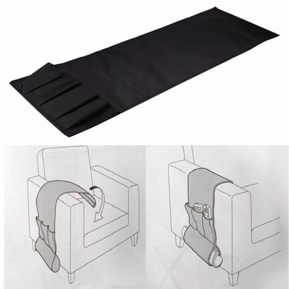 

Sofa Couch Storage Bag Chair Armrest Caddy Pocket Organizer Storage Multipockets for Books Phones Remote Controller Bags