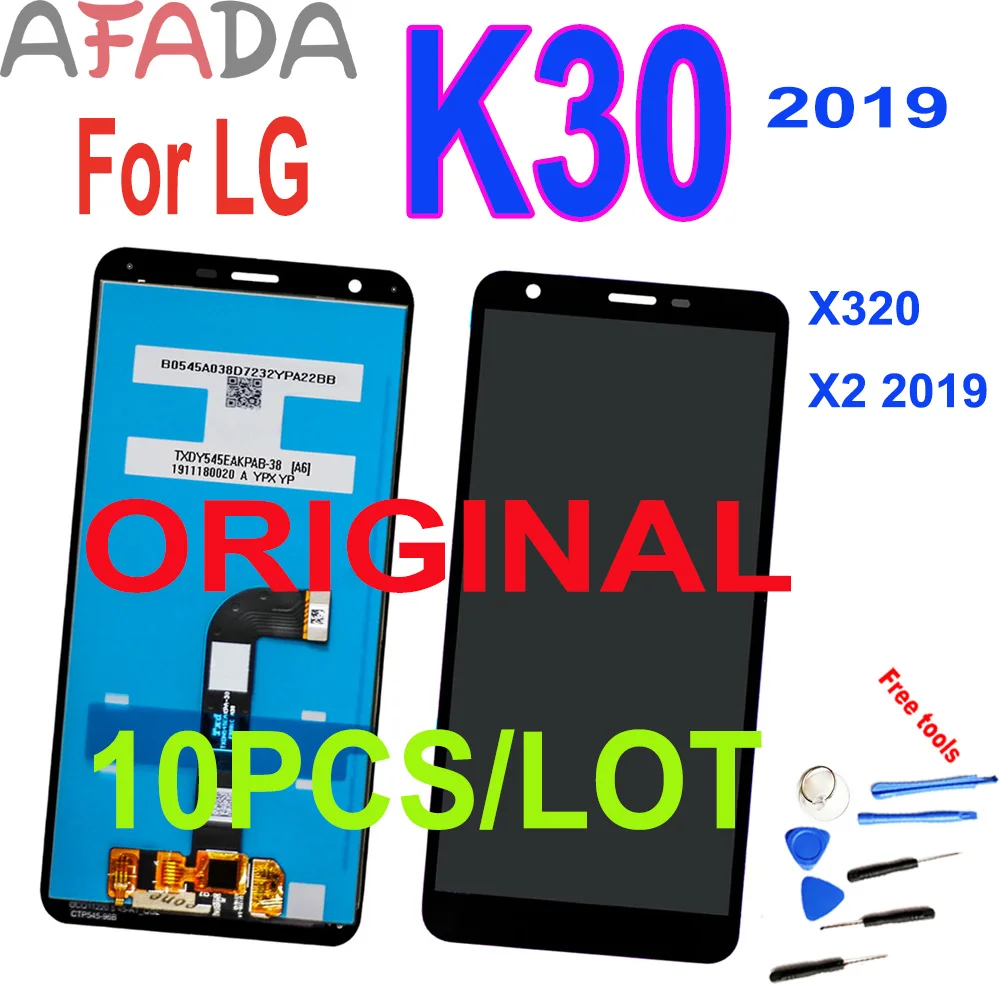 Pantalla LCD t&aacute;ctil de 5,45 "para LG K30 2019, montaje de digitalizador para LG K30 2019, X320, LMX320EMW, X2 2019, 10 Uds.-0