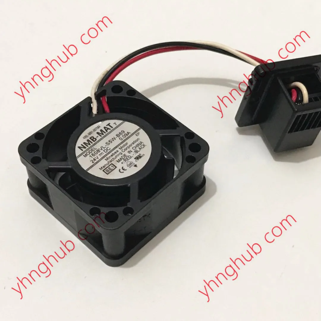 NMB-MAT 1608VL-S5W-B69 BE1 DC 24V 0.09A 40x40x20 мм 3-проводной Вентилятор охлаждения сервера |