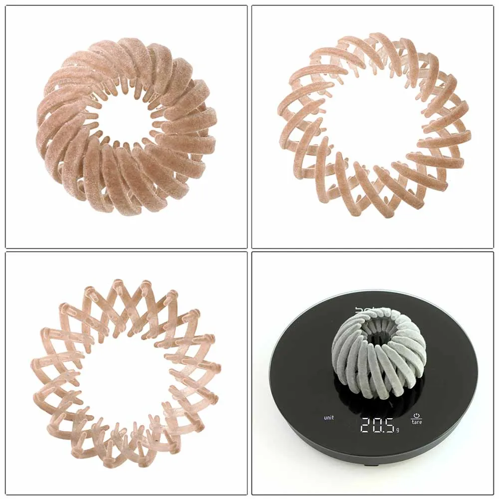 Женские бархатные заколки-булочки Haimeikang заколки для волос в виде хвоста