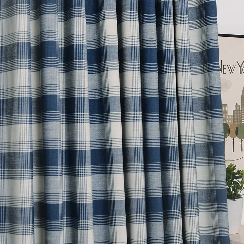 Современные Простые и универсальные свежие французские занавески в