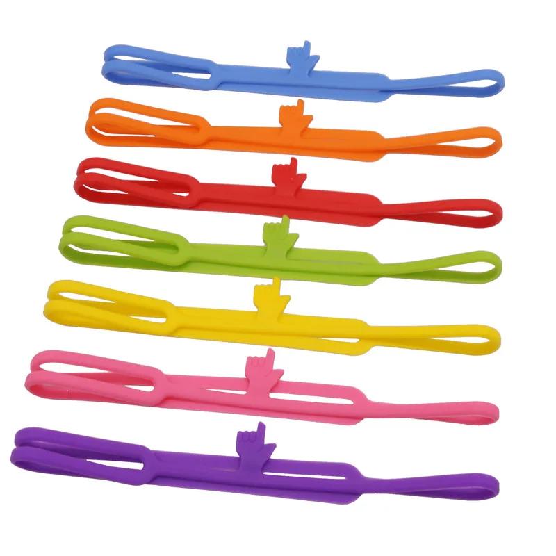 4 шт. Детские Силиконовые Канцтовары|Закладки для книг| |