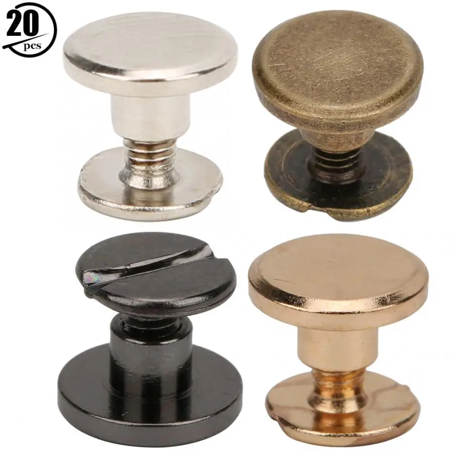 20 шт. латунные винты с заклепками|Заклепки для одежды| |