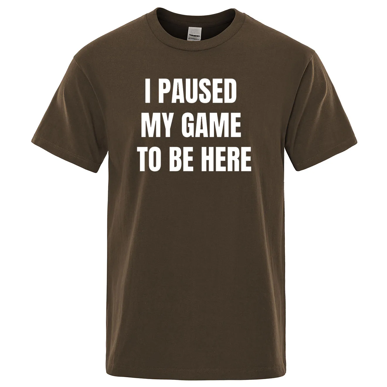 Футболка с надписью I Pasted My Game To Be Here Детская футболка забавными играми для