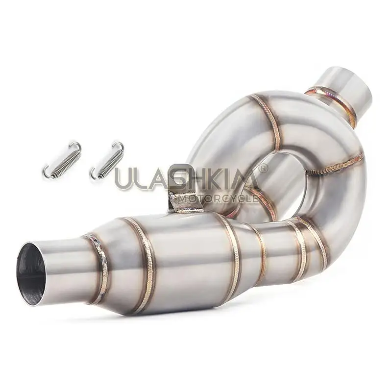 Мотоцикл Полная система глушитель Escape средняя ссылка контактная труба без