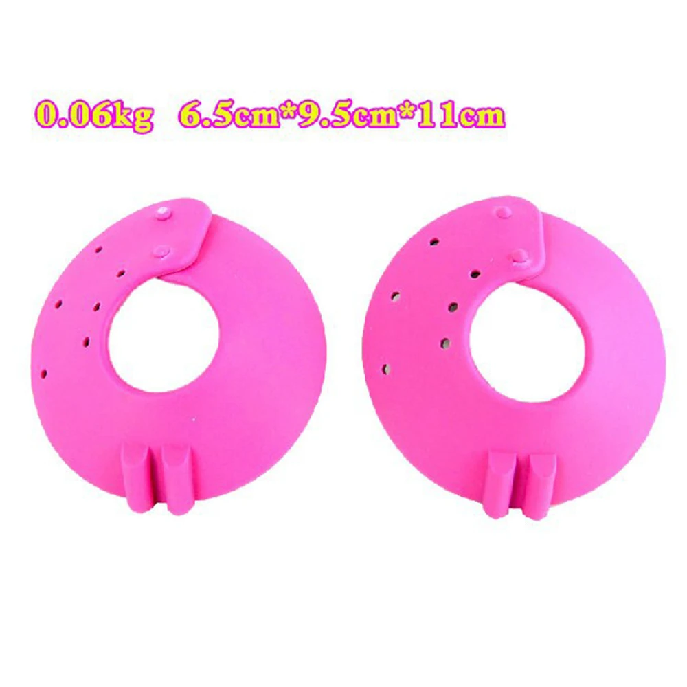 

2 pairs Silicone Breast Electrode Pads for Electronic Women Tens Therapy Reusable Bust Enhancer Firmer Pulse Bust Massage