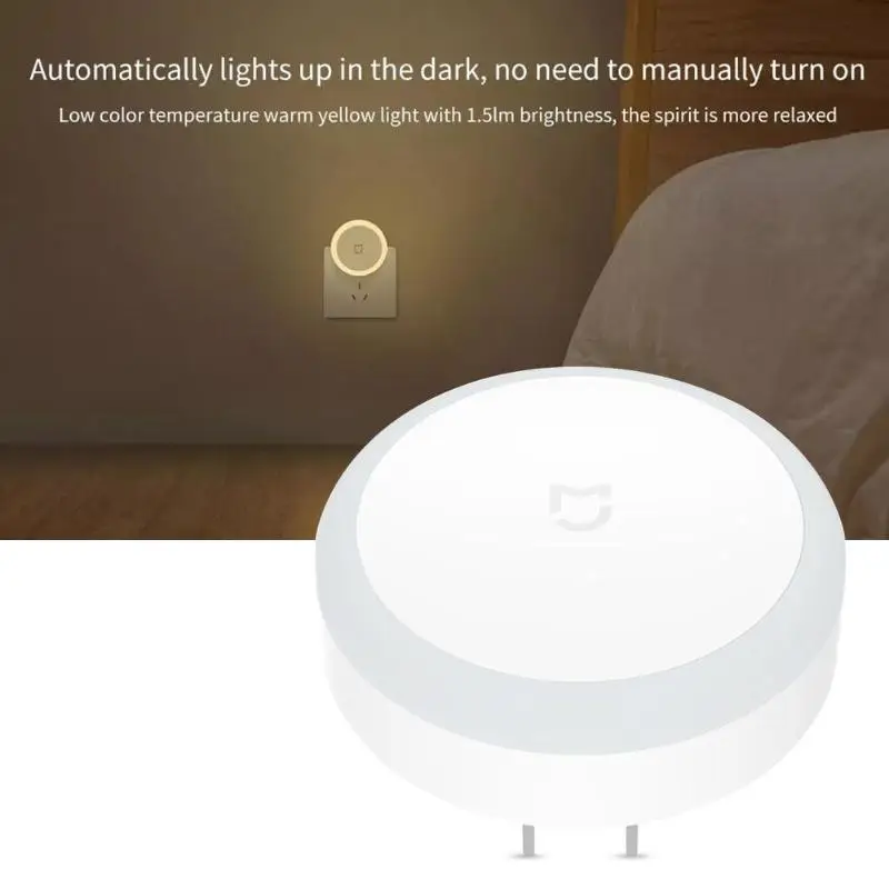 Оригинальный светодиодный ночник для спальни Xiaomi Mijia сенсорное управление