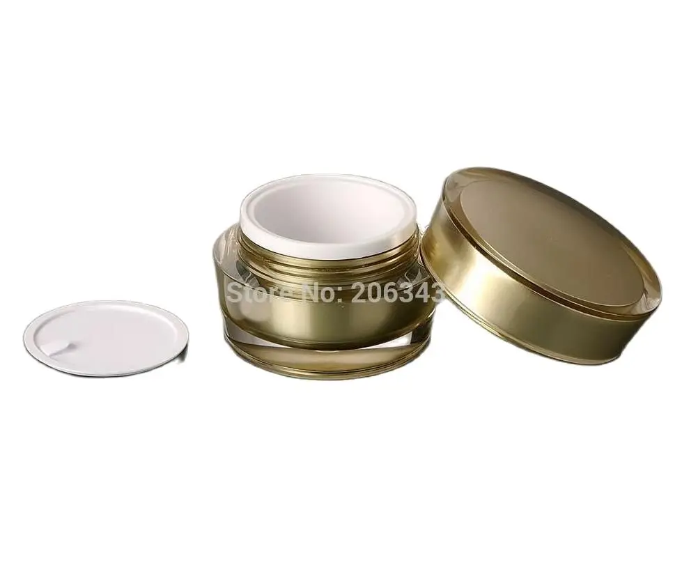

30G gold cone-shape cream bottle,cosmetic container,,cream jar,Cosmetic Jar,Cosmetic Packaging