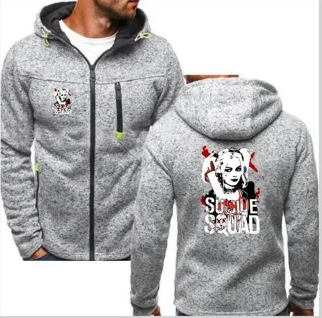 New Personality Hoodie Harry Quinn Jacket Suicide Squad Clown Clothes | Мужская одежда