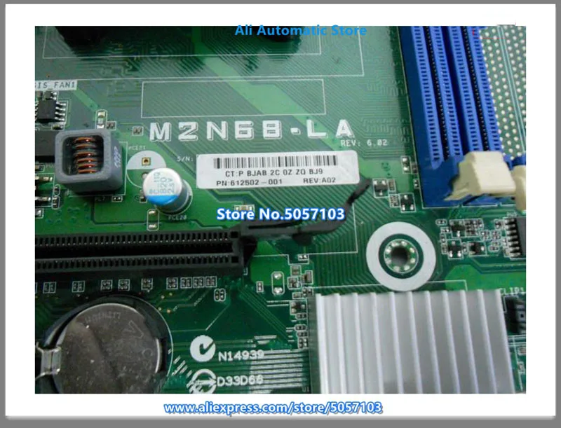 AM3 DDR3 материнская плата 612502 001 570876 аккумулятор большой емкости M2N68 LA 4