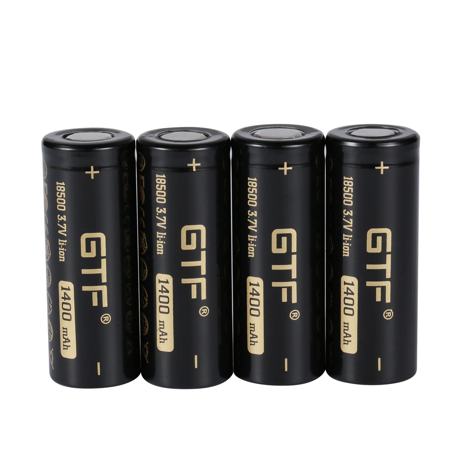 GTF 18500 1400mah аккумуляторная батарея Li Ion 3 7 V для lashlight безопасная оптовая