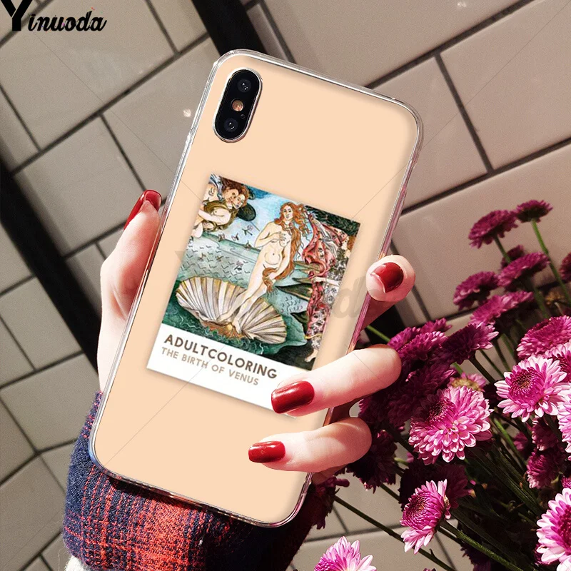 Yinuoda Vingate Vincent Van Gogh Pantone эстетическое искусство ТПУ мягкий чехол для телефона чехол для iPhone 8 7 6 6S Plus X XS MAX 5 5S SE XR