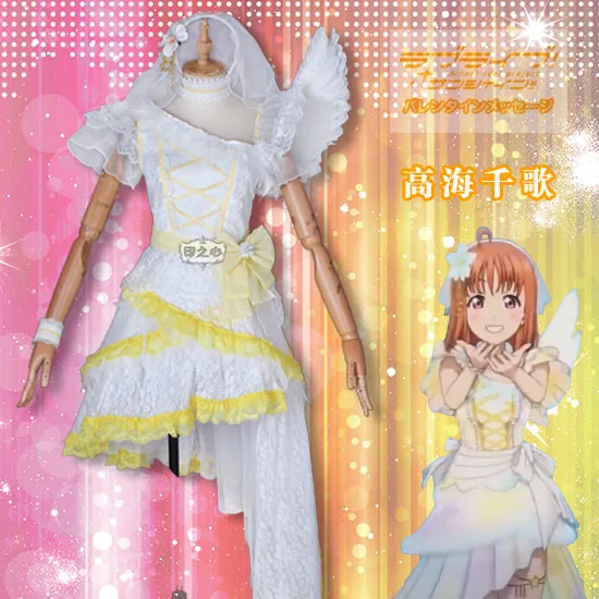 Аниме Lovelive Sunshine! Aqours все члены таками Чика Рико Рождественский гейкиджобан