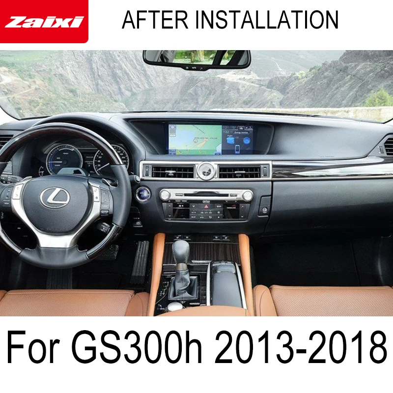 ZaiXi Android 2G RAM для Lexus GS 300h 2013 ~ 2018 GPS сенсорный экран мультимедийный плеер Стерео