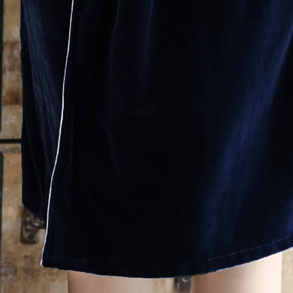 Женский бархатный халат банный Свадебный пижама одежда для сна с карманами и