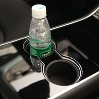 model3 water cup holder adapter for tesla model 3 2020 accessories center control storage box for tesla model y model three