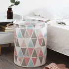 Новая складная корзина для белья из хлопка и льна, корзина для белья большой емкости, корзина для грязной ткани, сумка для хранения игрушек, ведро для хранения, корзина для пикника
