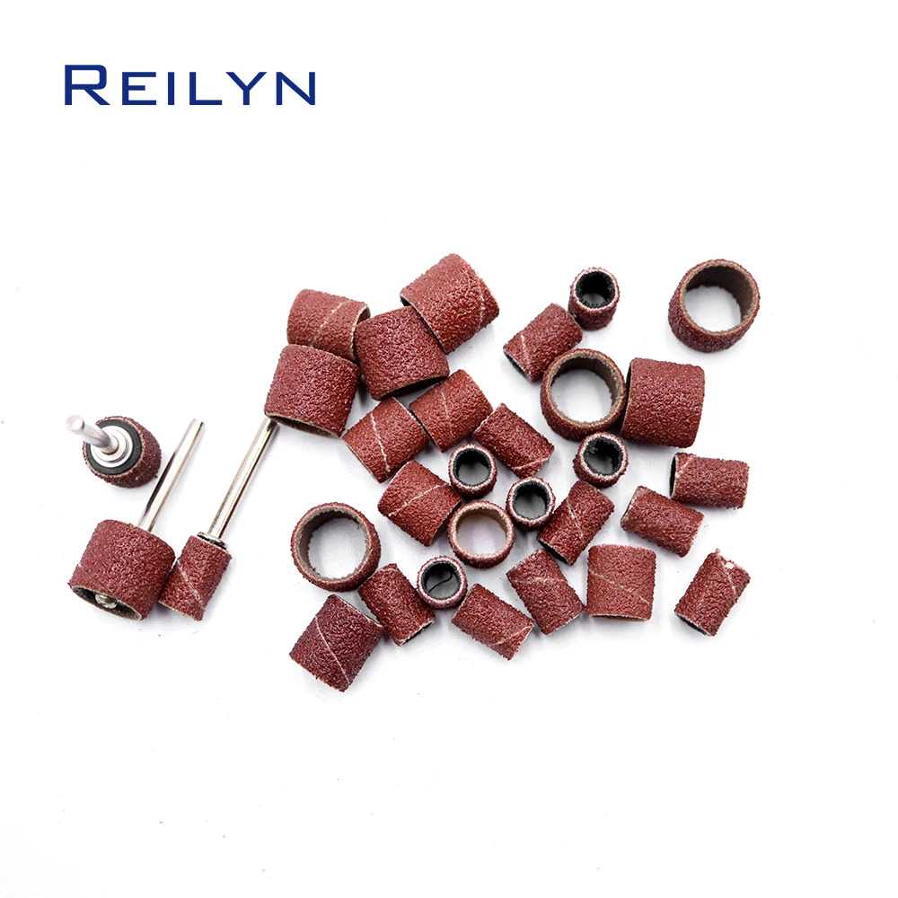 60 шт. 80 # абразивные наждачные бумажные кольца наждачная бумага шлифовальные биты