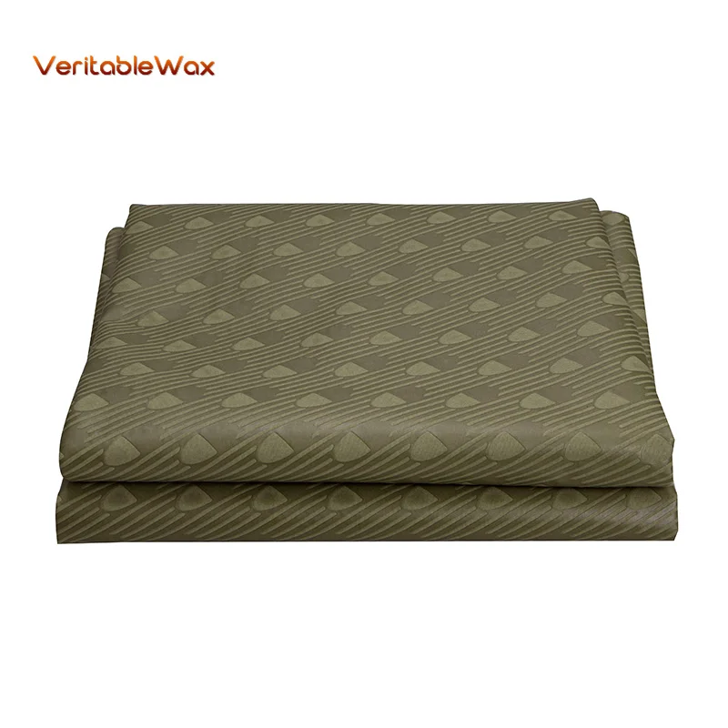 Veritablewax 5 ярдов/лот полиэстер жаккардовая ткань 2021 базин богатый новейшая для