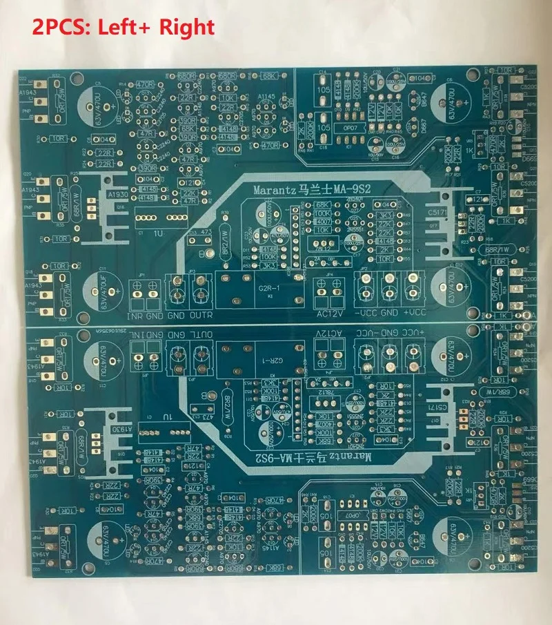 2 шт. пустые печатные платы для усилителя уровня Hi-Fi | Электроника