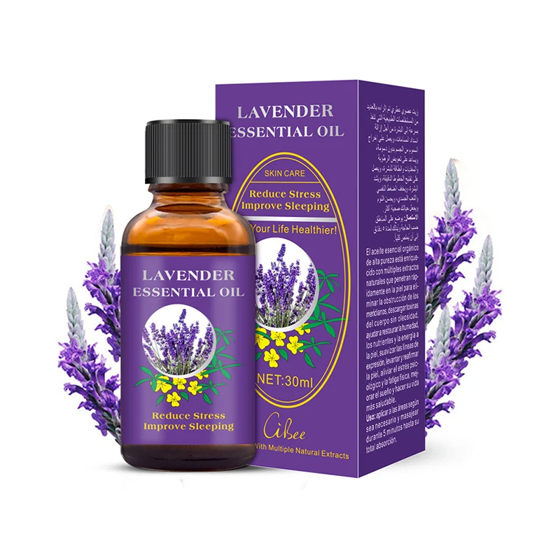 

30ML High-purity Organic Lavender Essential Oil Firm Skin Massage Essential Oil Improve sleep Fragrance Essential Oil