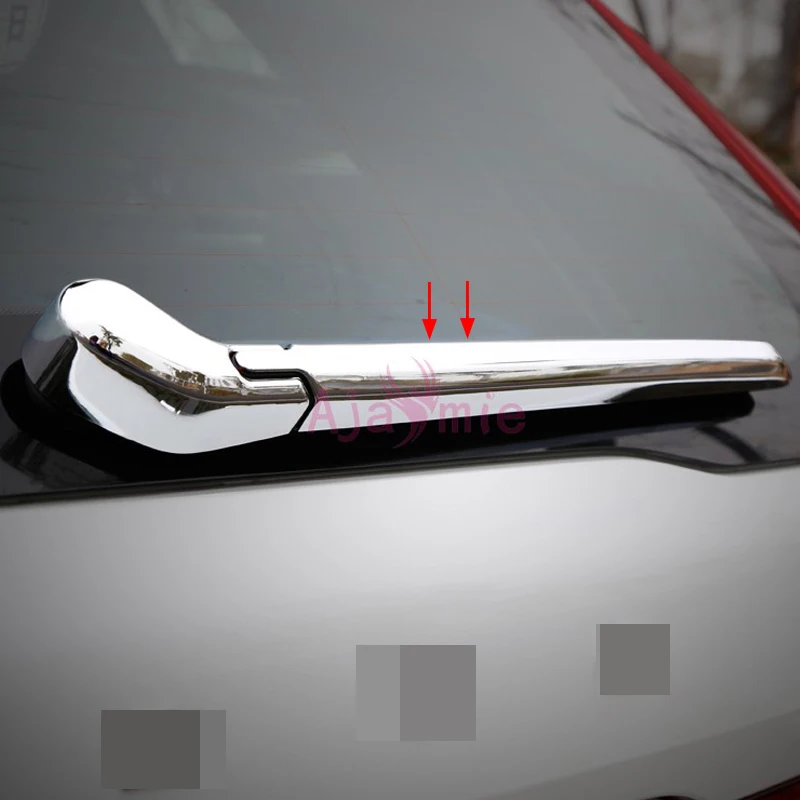 Бесплатная доставка 2018 накладка на заднее окно панель ABS хром Стайлинг
